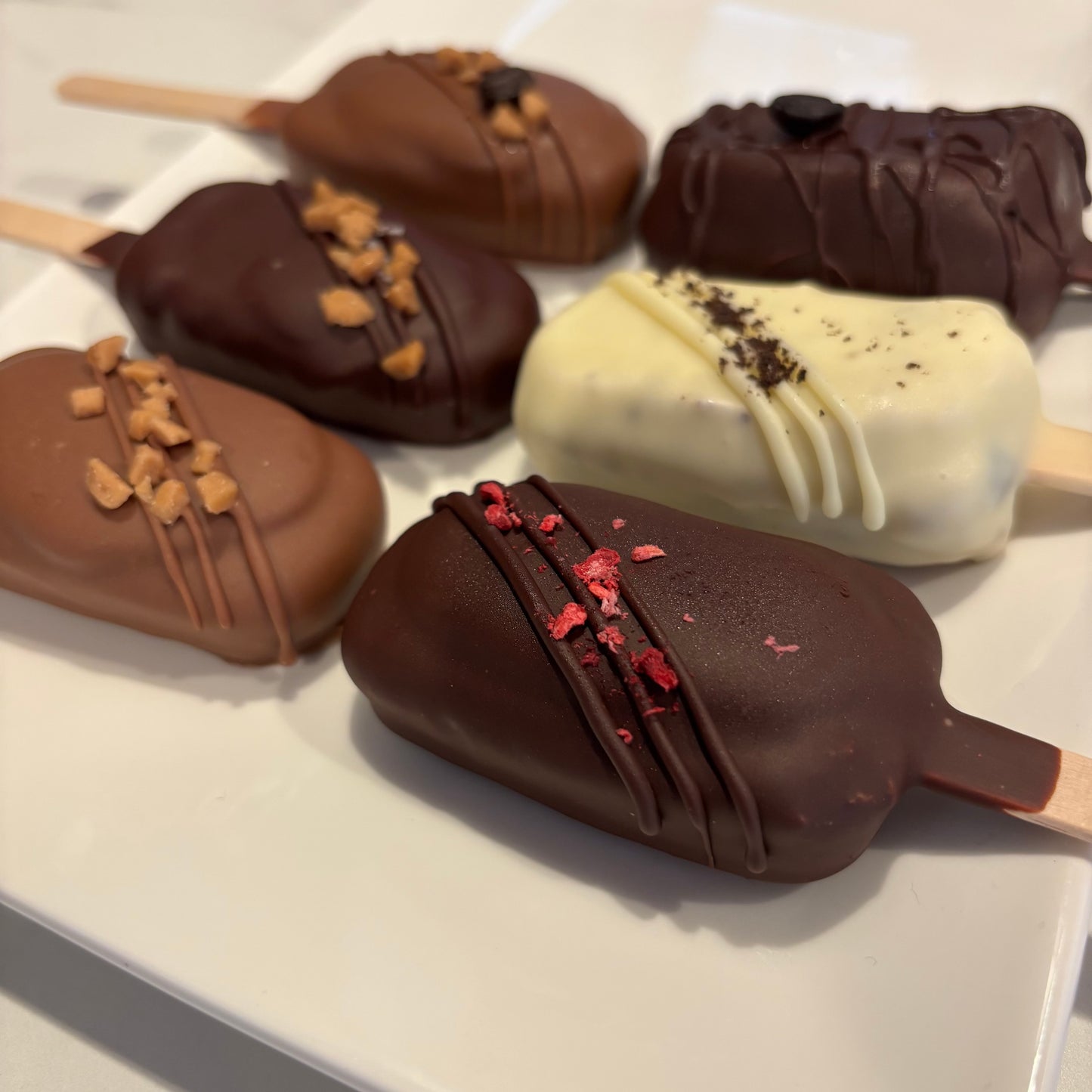 Boite de 6 Cheesecakes sur bâton assortis