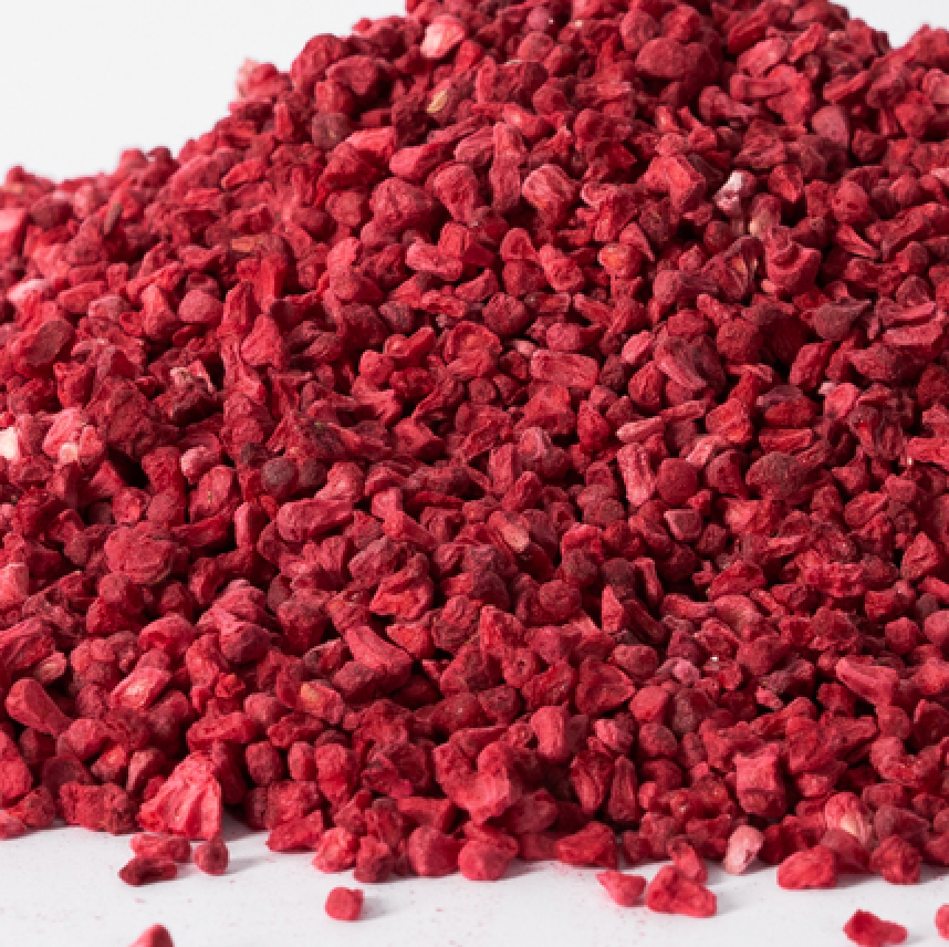Framboise lyophilisée