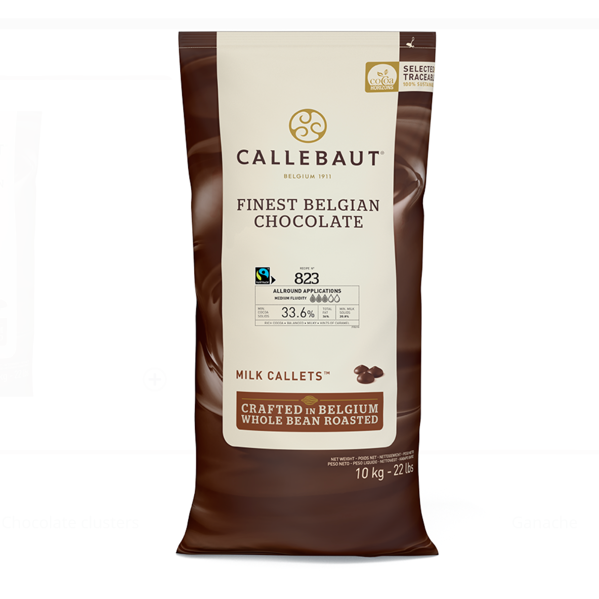 Pistoles de chocolat au lait - Callebaut - #823