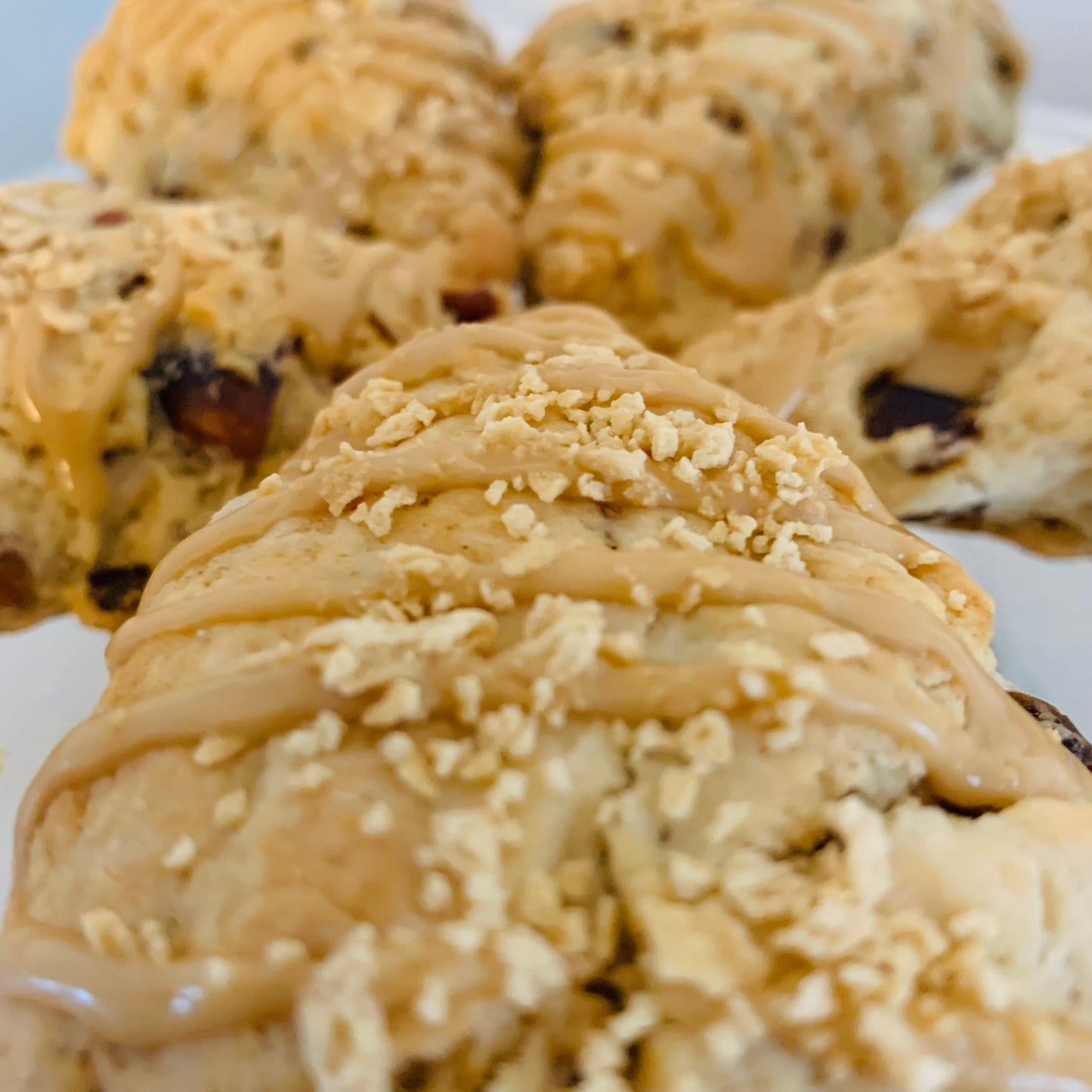 Scone datte, pacane et érable