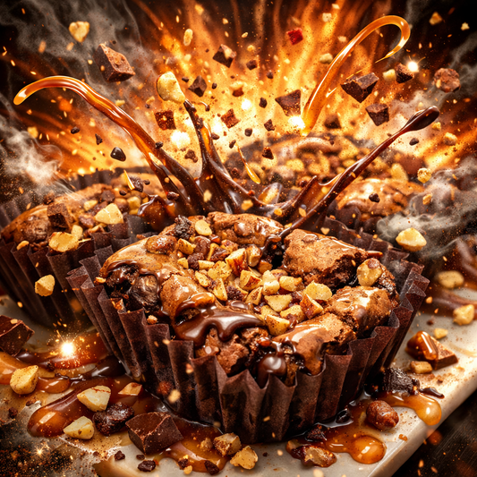 Brownies caramel & pacanes