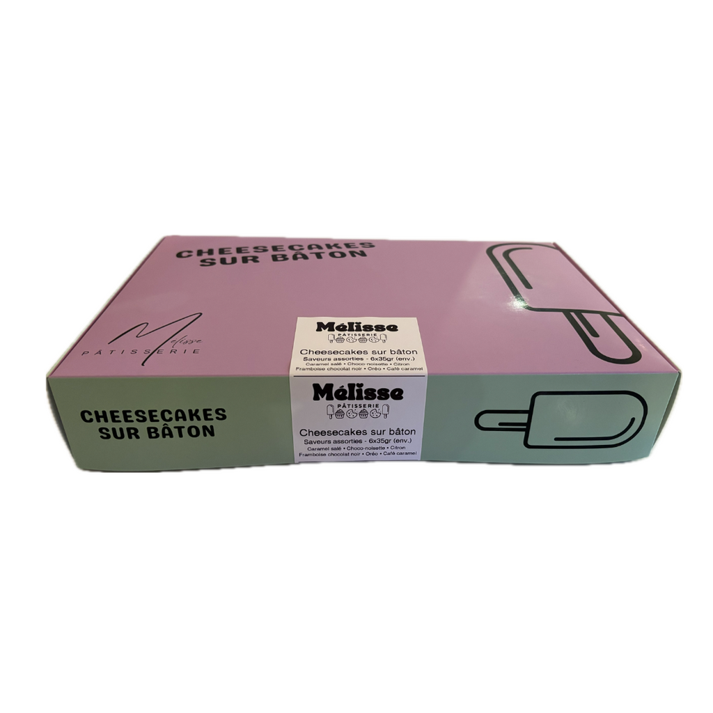 Cheesecake sur bâton Café caramel