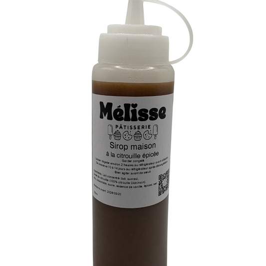 Sirop maison à la citrouille épicée - CONGELÉE