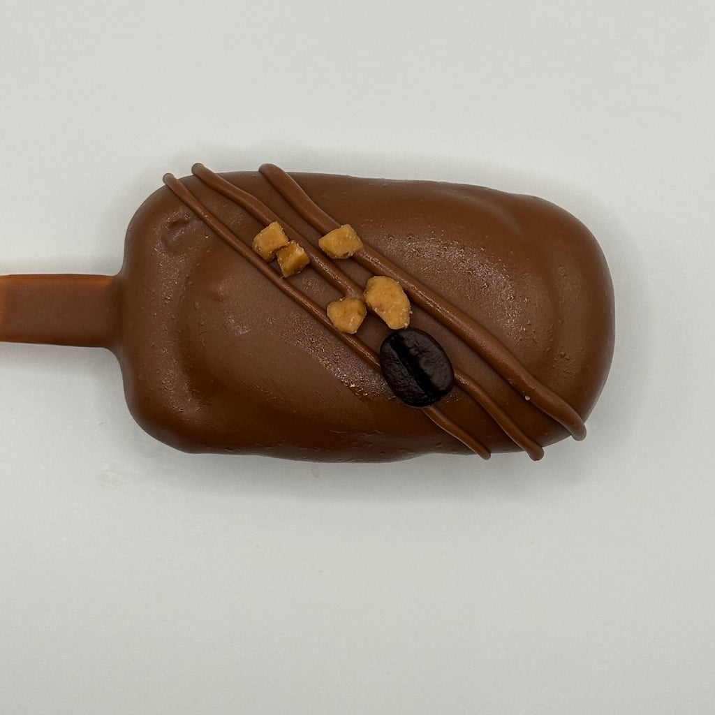 Cheesecake sur bâton Café caramel